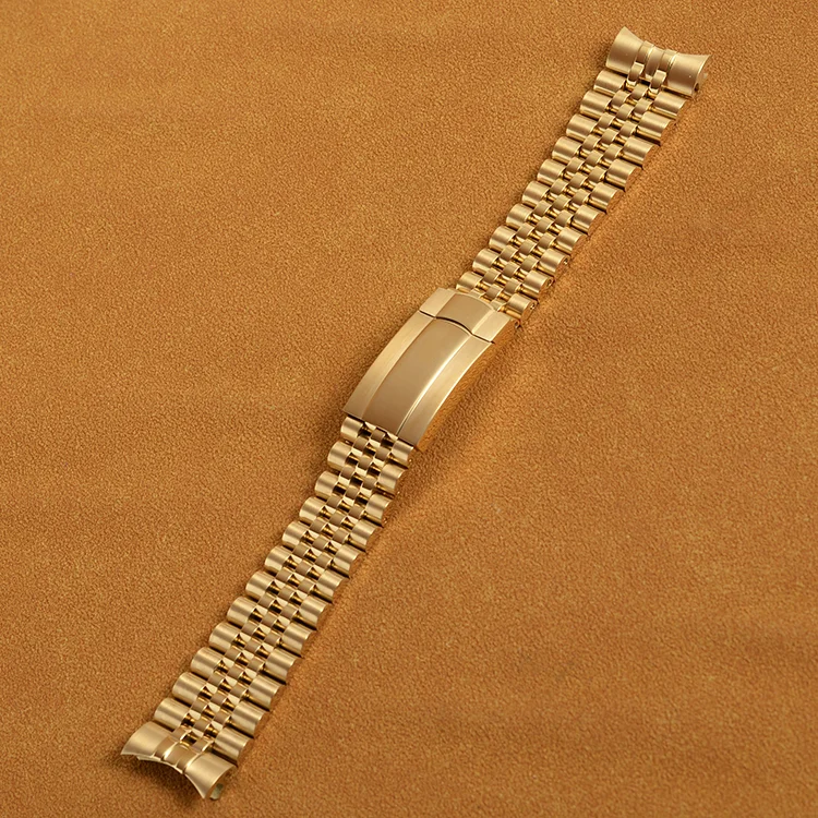 20mm 21mm Watch Band Strap Steel Jubilee Bracelet Fit For Rolex Datejust 41mm Watch