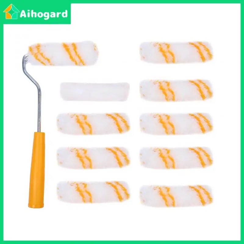 

Wall Paint Roller withReplacement Roller Mini Paint Roller Covers House Decoration DIY Wall Painting Supplies Dropship