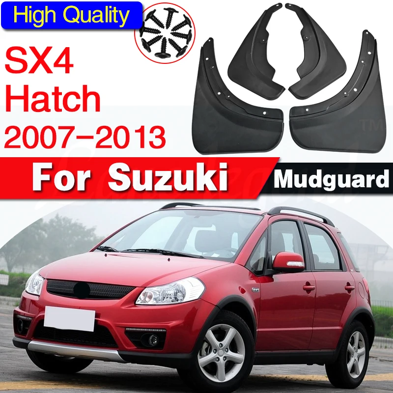 

Набор литых автомобильных брызговиков для Suzuki SX4, брызговики 2007-2013, брызговики, брызговики, грязеоткидная крышка, стиль передней и задней ча...