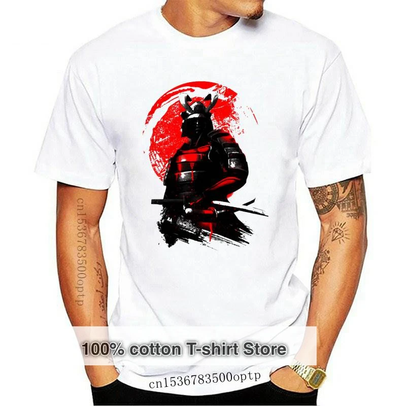 

New Men's Fashion Short Sleeve Japan Samurai Warrior Anime Japan T-shirt Harajuku Funny Tee T Shirts Hipster O-neck Cool Tops