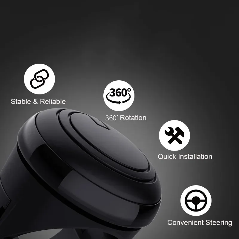 Автомобильный Поворотный руль бустер ручка спиннера вращение на 360 градусов