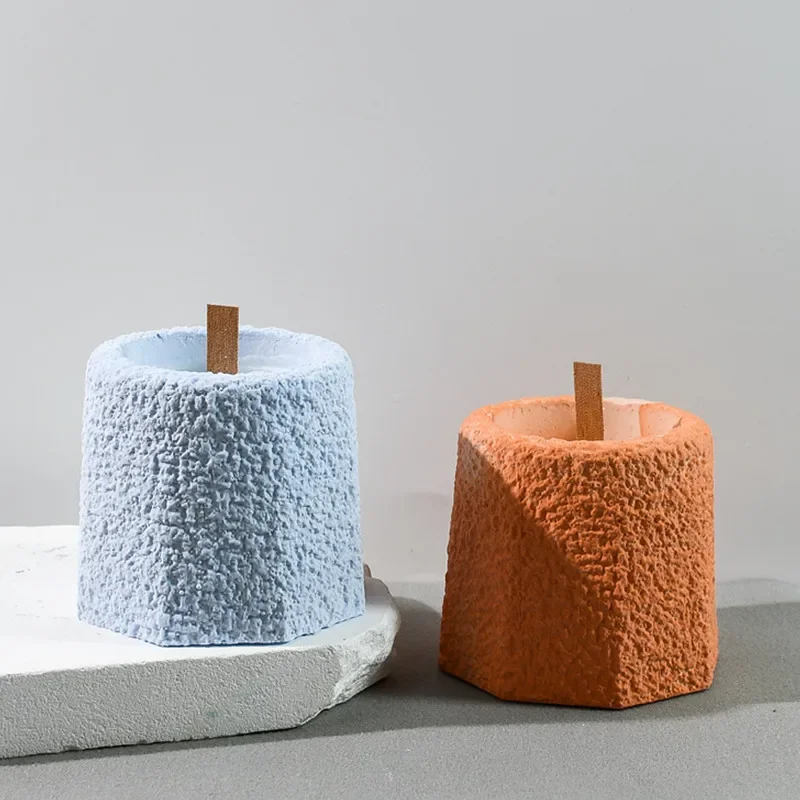 Восьмисторонняя Лавовая свеча фотоподсвечник украшение фотополимерные формы