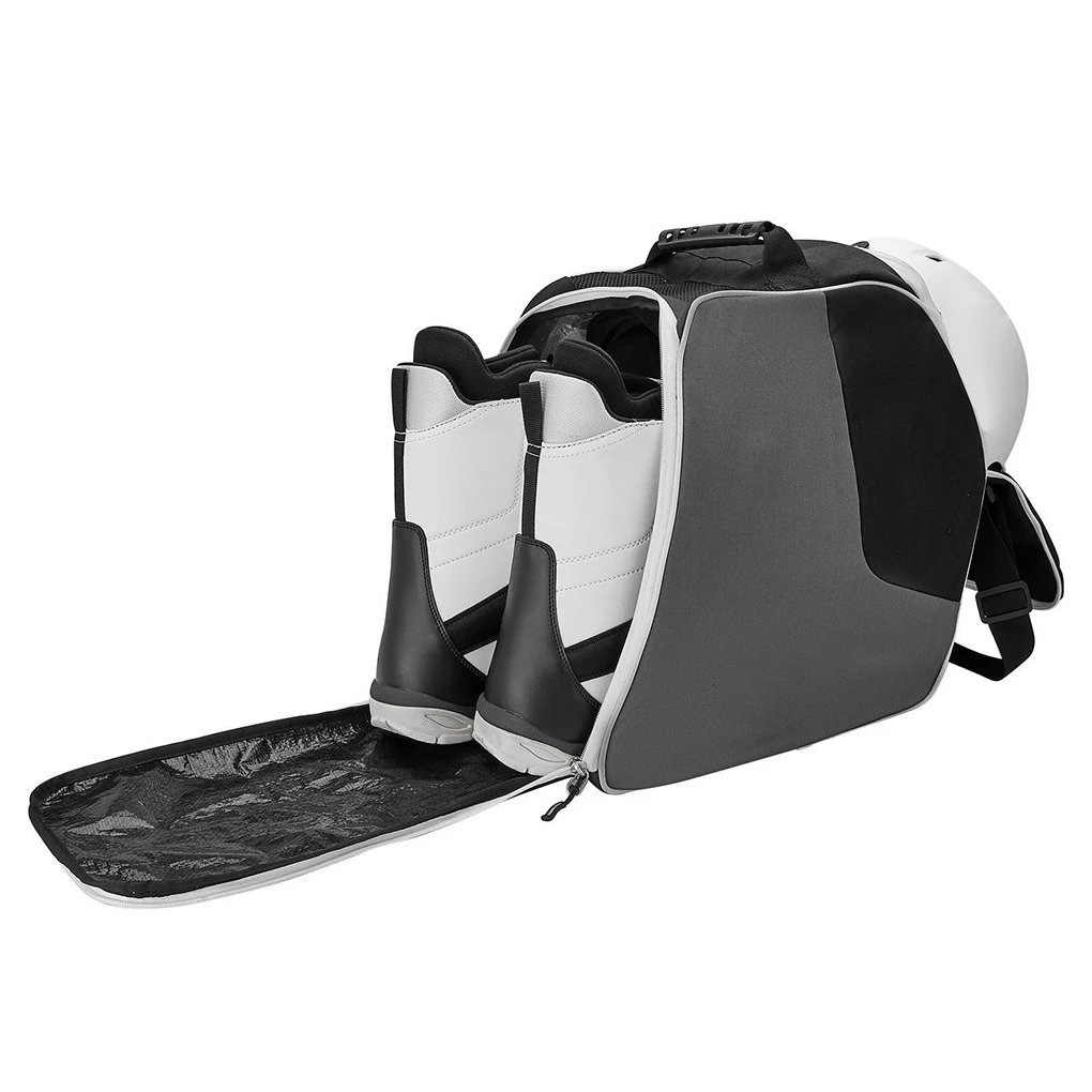 

Ski Boot Bag Lightweight with Shoulder Straps Travel Boot Bag for Gloves