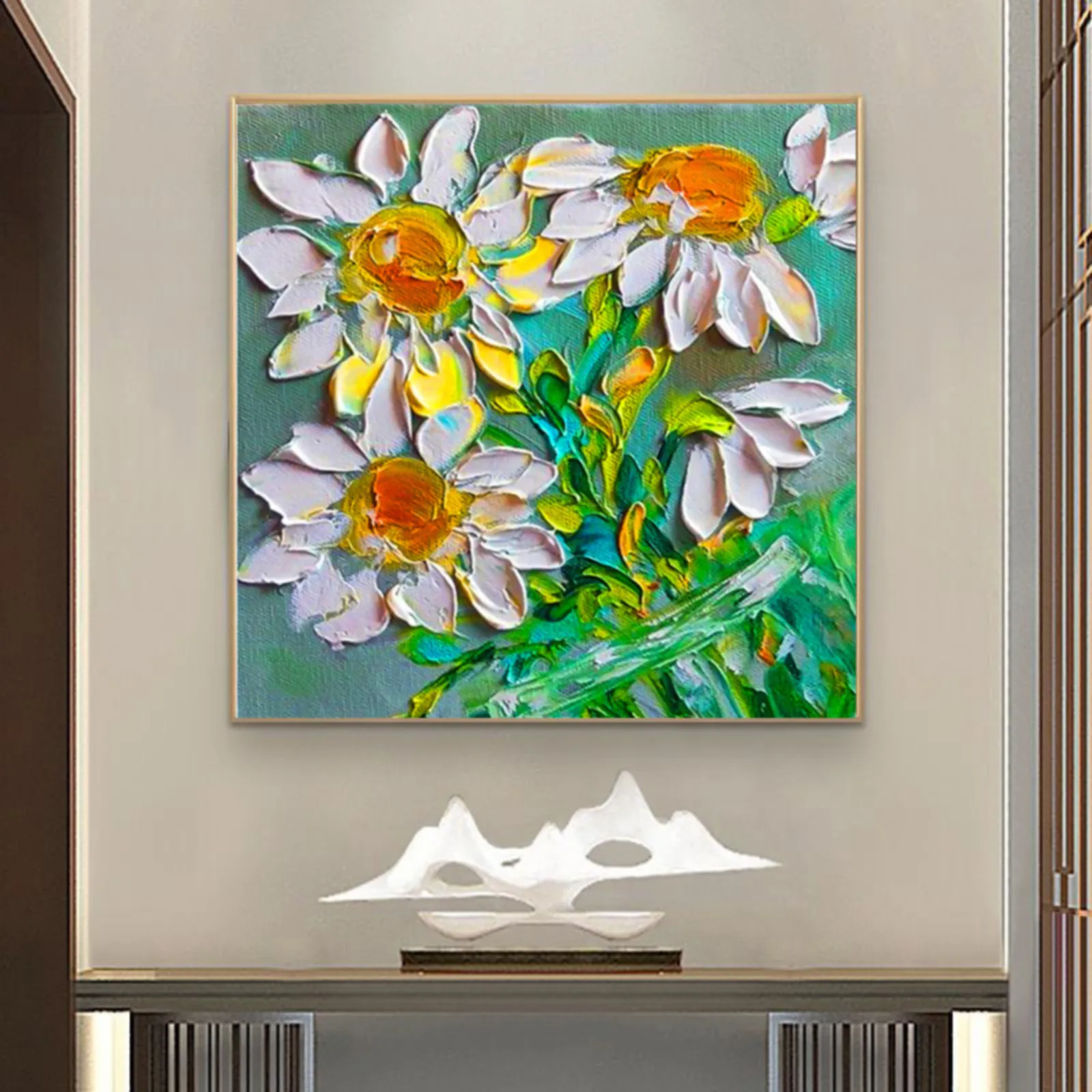 

5D DIY Diamond Painting Daisy Diamond Embroidery Flower Cross Stitch Kits Full Square/round Rhinestones Mosaic Handmade Gift