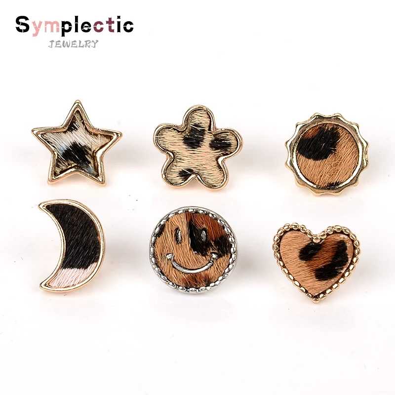 Metal Decorative Charms For Apple Watch Series 7 Accessories  Strap 40/42/44mm Bracelet Moon Flowers Love for iwatch Sport Strap