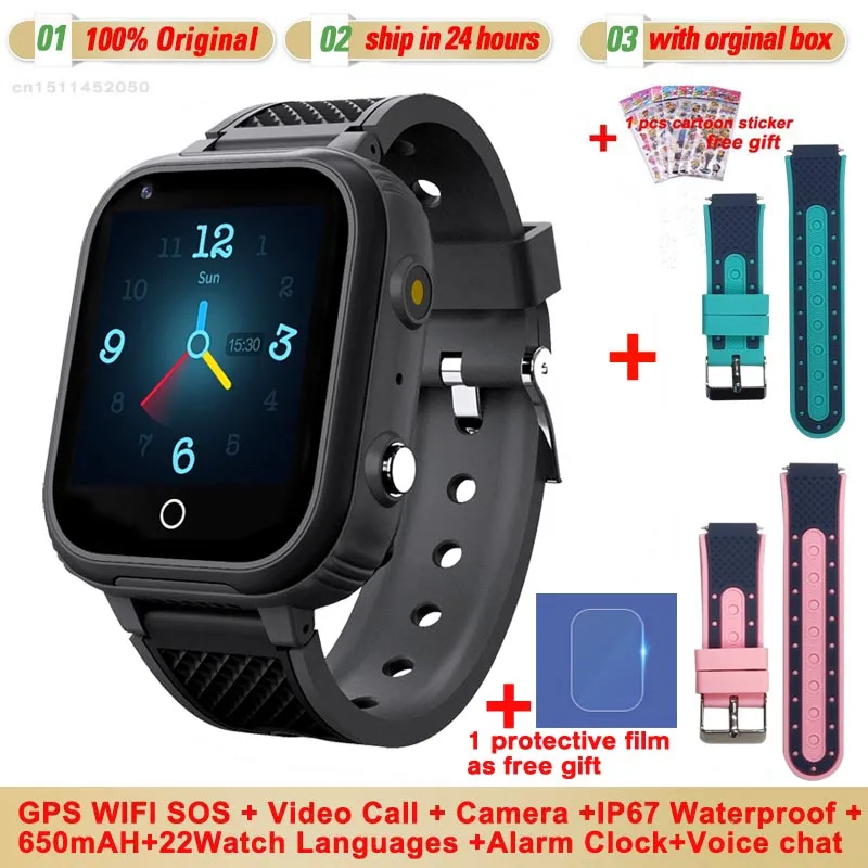 

Смарт-часы Детские Greentiger LT21, 4G, GPS, WIFI, SOS