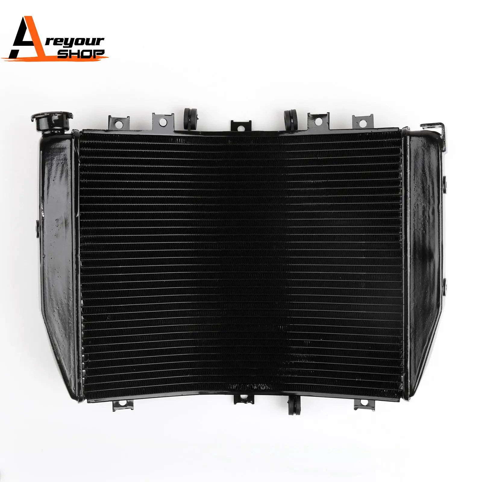 Алюминиевый черный радиатор-кулер для Kawasaki Ninja ZX10R ZX-10R ZX 10R 2004-2005