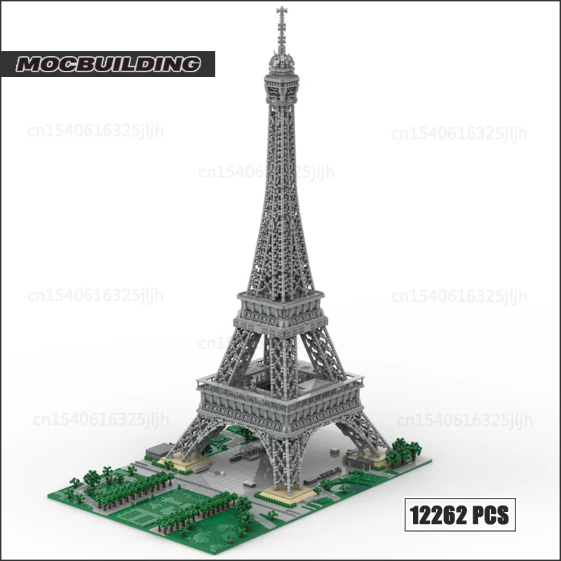 UCS модульное здание Moc строительные блоки знаменитая башня архитектура DIY сборка