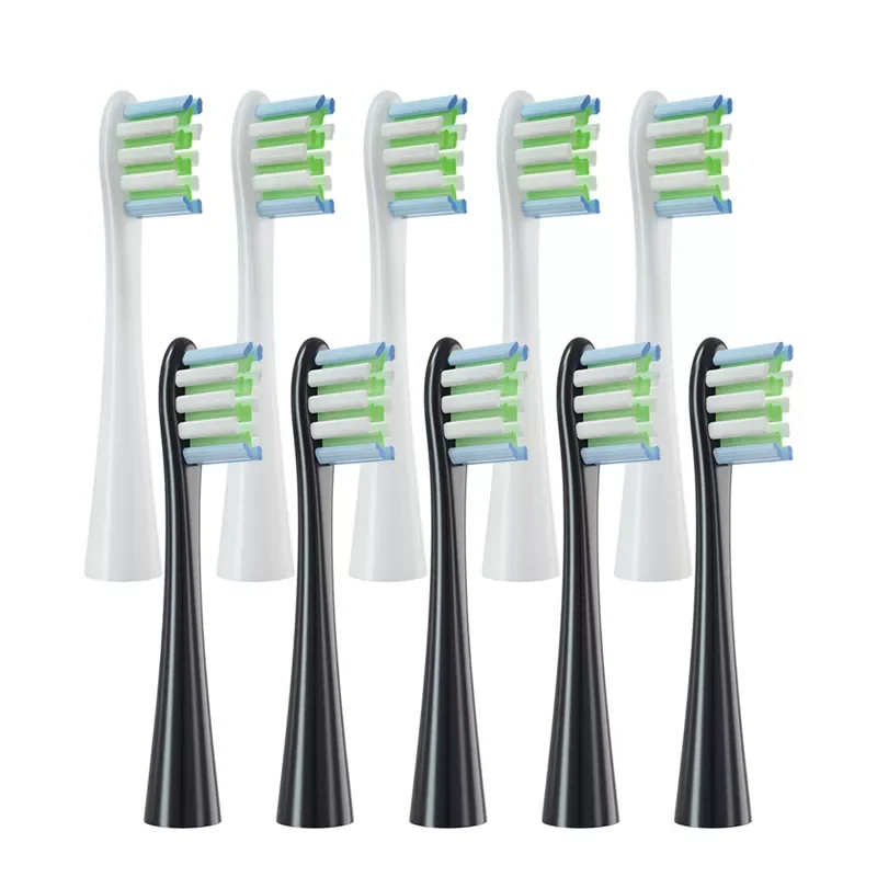 

4/10pcs/Set Brush Heads Replacement For Oclean X/ X PRO/ Z1/ F1 Sonic Electric Toothbrush Soft DuPont Bristle Nozzles Head