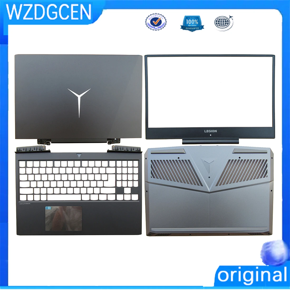 

NEW Hinge For Lenovo Legion Y7000 Y7000P Y7000P-15 Laptop LCD Back Top Cover/Front Bezel/Palmrest/Bottom Case Shell touchpad