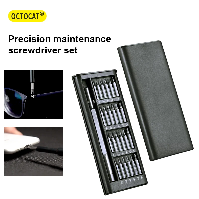 

Набор отверток, профессиональные инструменты для точного обслуживания и демонтажа мобильных телефонов, ноутбуков и небольших многофункци...