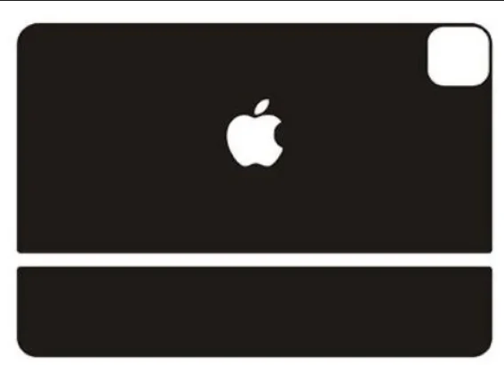 

1PCS Outer lid Vinyl Skin Sticker Cover For Apple Ipad Pro 11" with Magic Keyboard 2020-2021 release