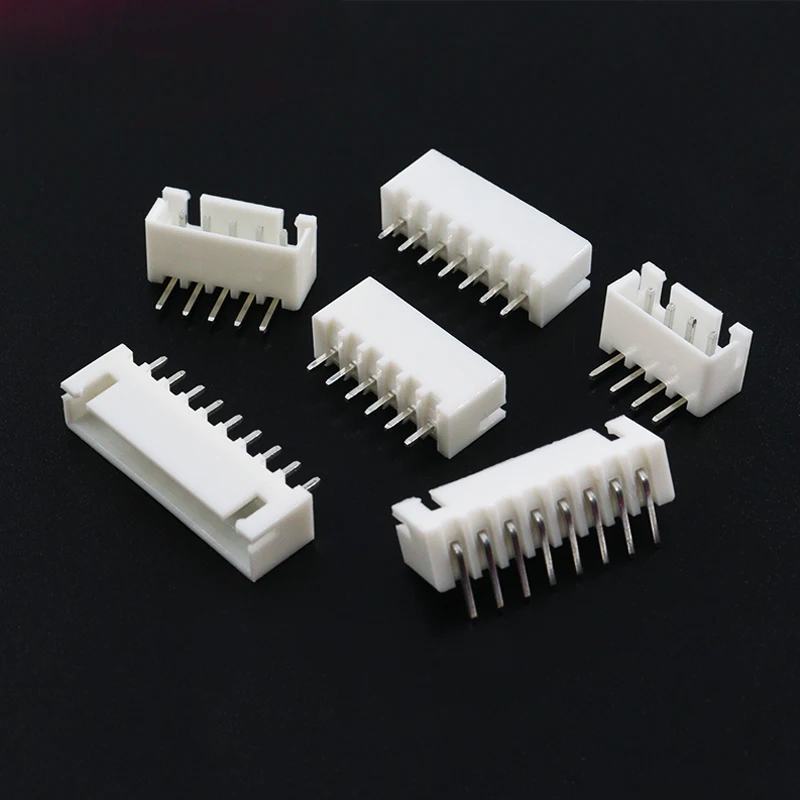 

50PCS/Lot XH2.54 Header Connector Straight Pin Angled Pin 2P 3P 4P 5P 6Pin 8P 10P 12P 2.54mm Pitch XH For PCB jst