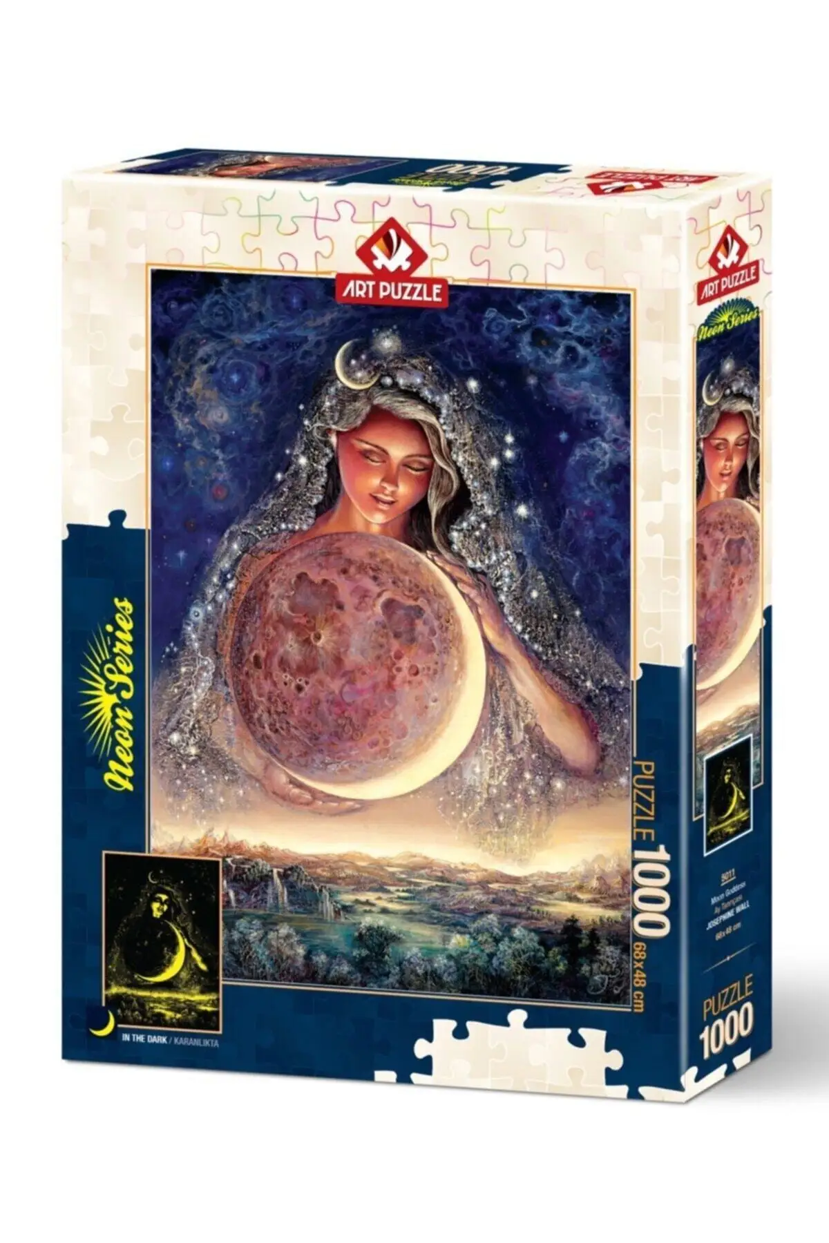 Лунная богиня 1000 неоновый пазл