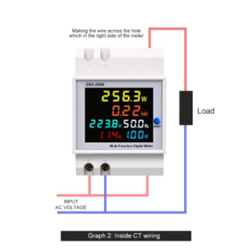 Монитор AT14 6-в-1 на Din-рейку а