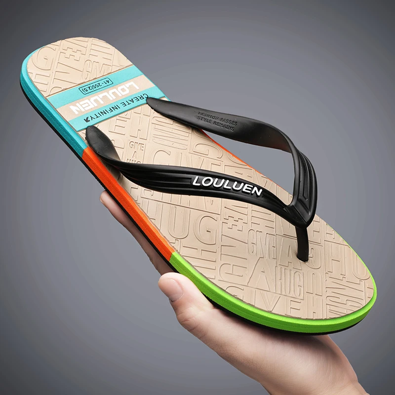 

Men's Flip Flops, Relax Cloud Slippers, Non-slip Slippers, Easy to Clean, Shower, Swimming, Beach, Indoor and Outdoor Slides