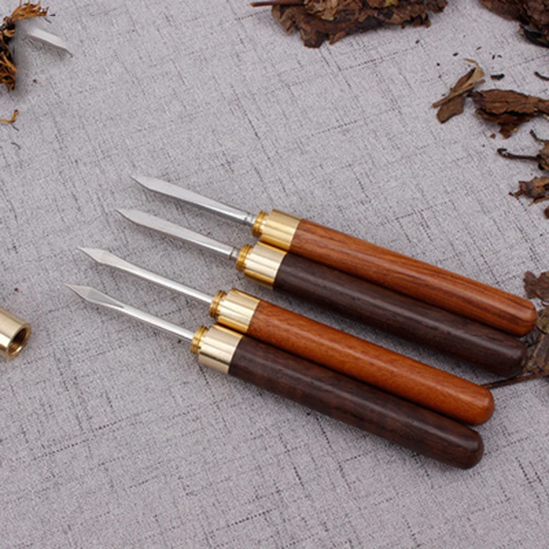 

Sandalwood Stainless Steel Tea Pu Er Dedicated Tea Needle Tool Chinese Kung Fu Teasets Spiral Tea Tool
