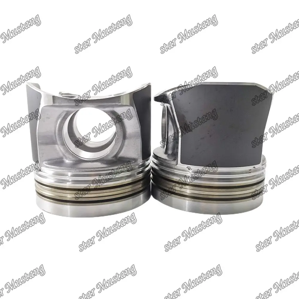 Поршень 6WF1 6WG1 1121120091 1-12112009-1 1 1-12112-009-1 1-12111-937-0 подходит для деталей двигателя Isuzu