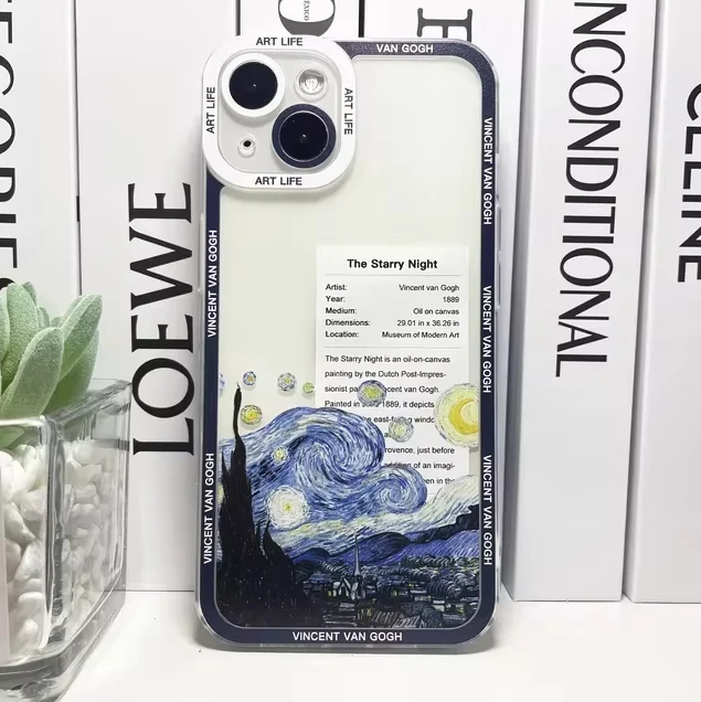 Ван Гог Звездный мягкий чехол для LG G3 6 7 G8 K10 K10A K11 K12 Plus K22 K30 K40 K50 K51 K52 K62 K42 K61 K71 K8 K9 V40