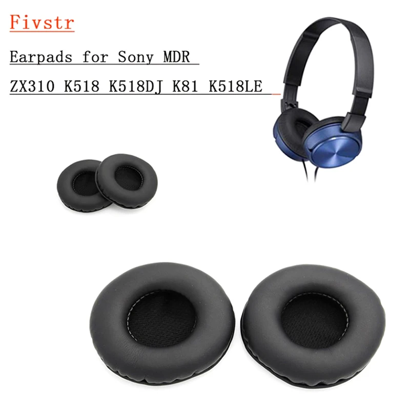 

Амбушюры для наушников Sony MDR- ZX310 K518 K518DJ K81 K518LE NC6, сменные амбушюры, мягкие амбушюры с эффектом памяти, аксессуары для гарнитуры