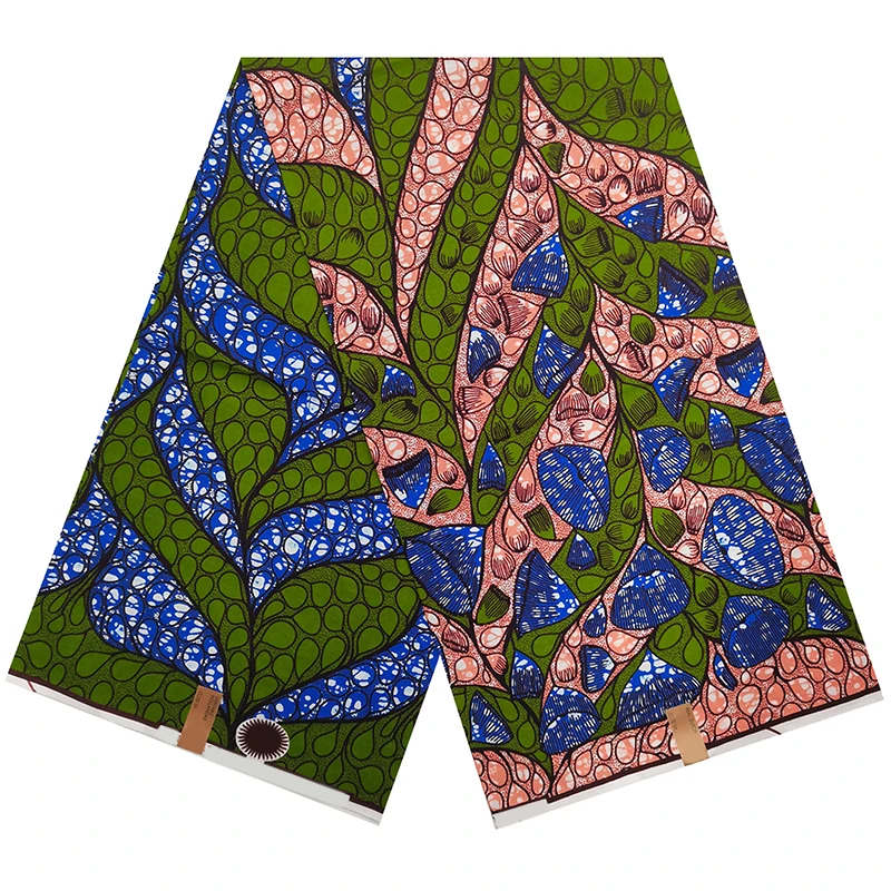 Последняя модная восковая ткань Анкара настоящая мягкая африканская