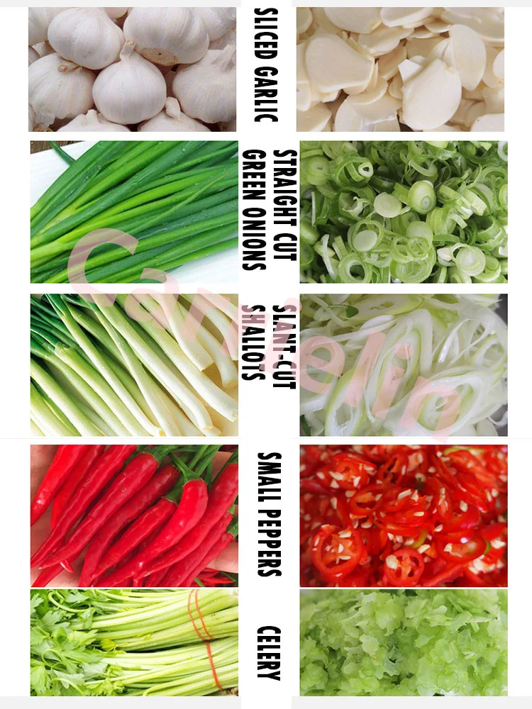 Корейский коммерческий измельчитель ломтик чеснока лук перец огурец поводка