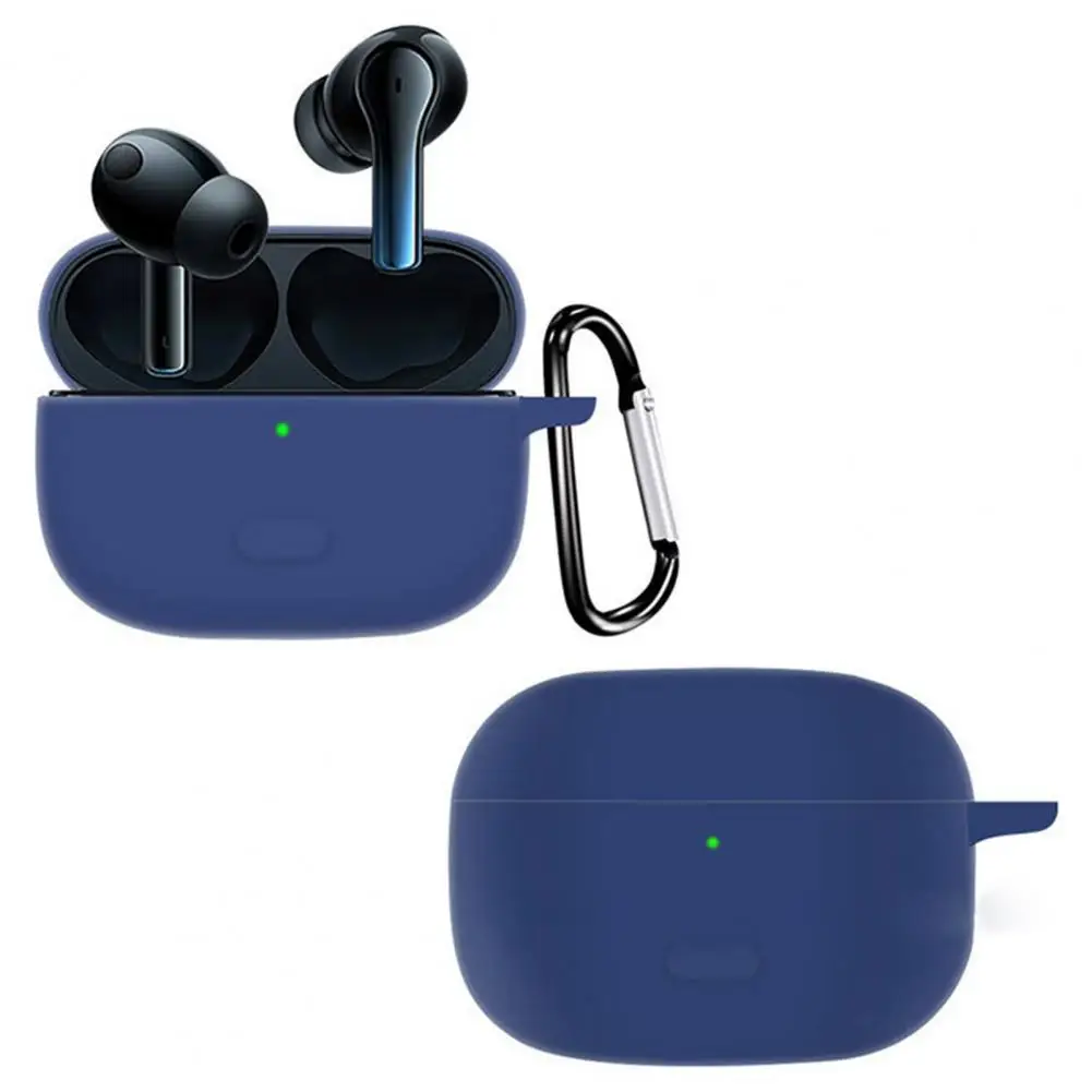 

Чехол для наушников, мягкие противоударные Bluetooth-совместимые наушники, силиконовый чехол с карабином для VIVO' 2/2E, чехол для наушников