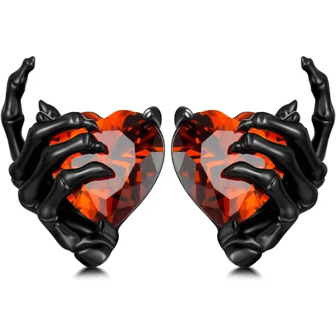 Ретро серьги-гвоздики с бриллиантами