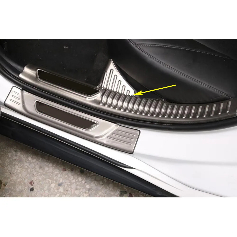 Для Hyundai Sonata 10 DN8 2020 2021 2022 2023 Стайлинг педаль из нержавеющей стали накладка на