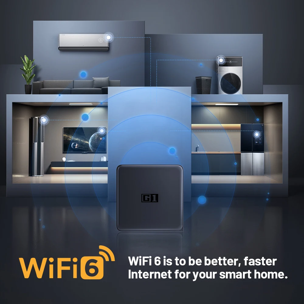 Woopker G1 4K Smart TV Box ATV Netflix Сертифицированный 4G 32G Android 2.4G/5G WIFI Видео Медиаплеер