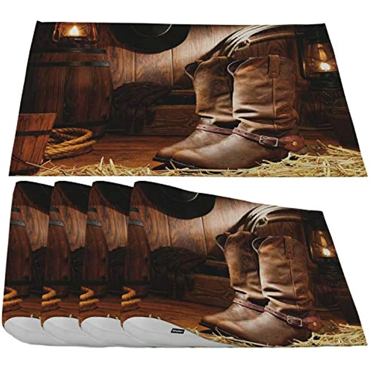 

Moslion West Cowboy Placemats