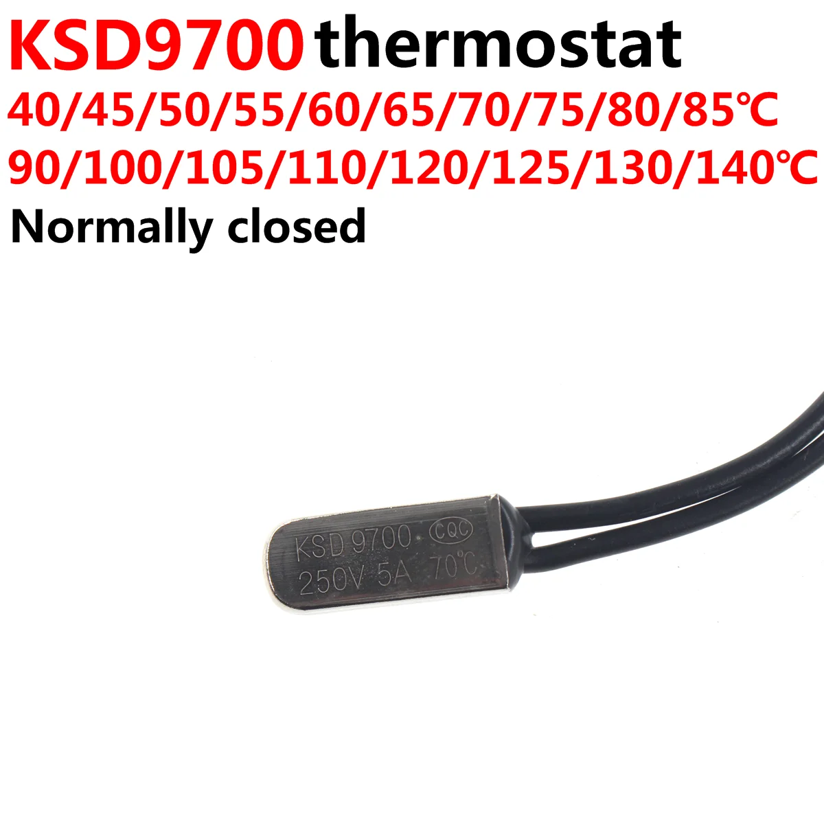 

Переключатели температуры KSD9700 20 шт Hongqichip