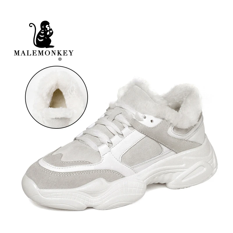 

Женские кроссовки на платформе, черные, зимние, теплые, меховые, повседневные, спортивные, на толстой подошве, со шнуровкой, массивные, 2021