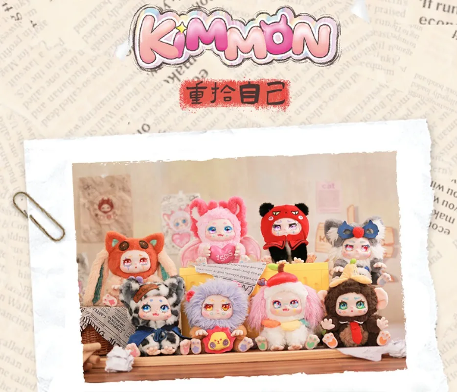 Фото Официальная модель Baixingrui: Яркие фигурки FantasyCraft KIMMON Toys, модные декоративные фигурки Kimmon&Mimon, популярная коллекция, подарки №4