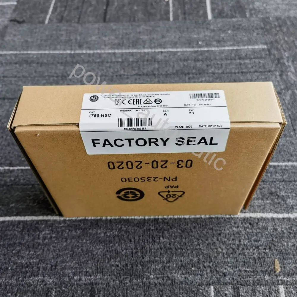 

Новый заводской герметичный высокоскоростной блок управления AB 1756-HSC SER B ControlLogix