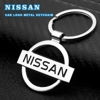cute metal leather lanyard keychain men women buckle car styling key rings jewelry gift for nissan qashqai j11 j10 juke x trail