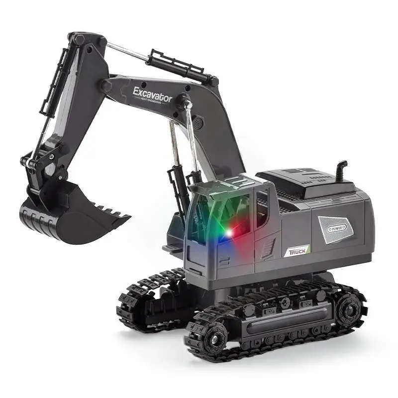 Радиоуправляемый экскаватор 1/20 радиоуправляемая машина 2 4G светодиодная
