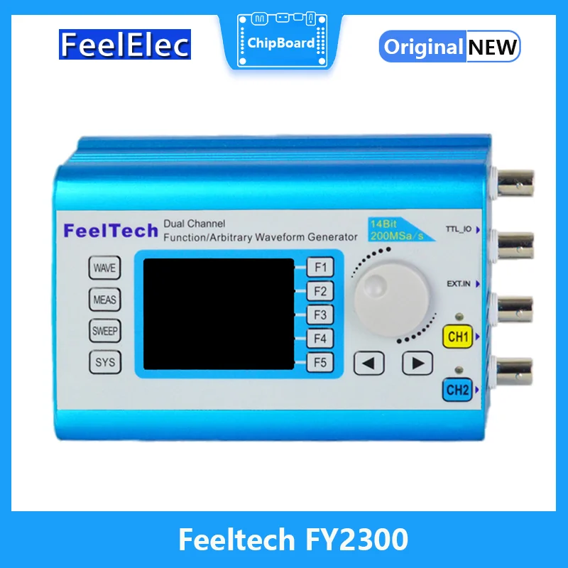 Цифровой Двухканальный измеритель частоты Feeltech FY2300, многофункциональный генератор сигналов повышенной стабильности, 12 м 20 м Цифровой Двухканальный измеритель частоты Feeltech FY2300, многофункциональный генератор сигналов повышенной стабильности, 12 м 20 м