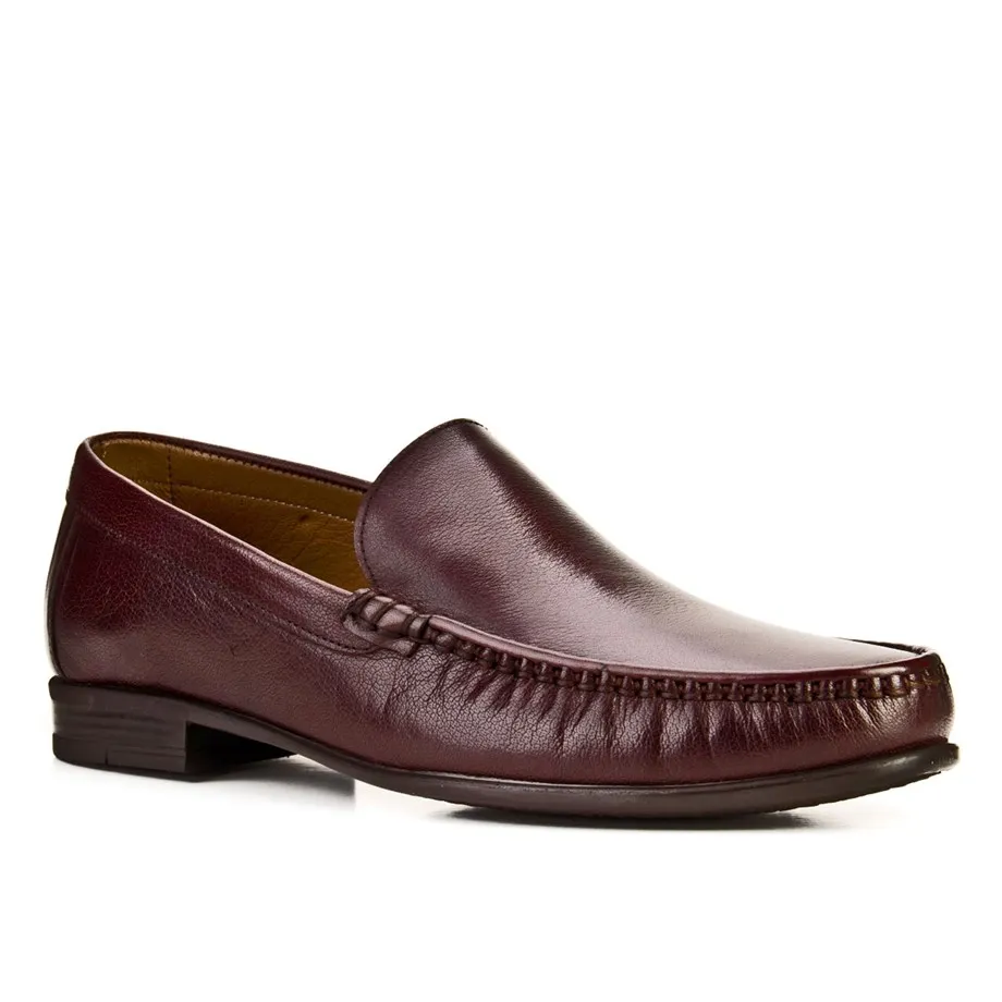 

Genuine Leather Brown Men 'S Loafer