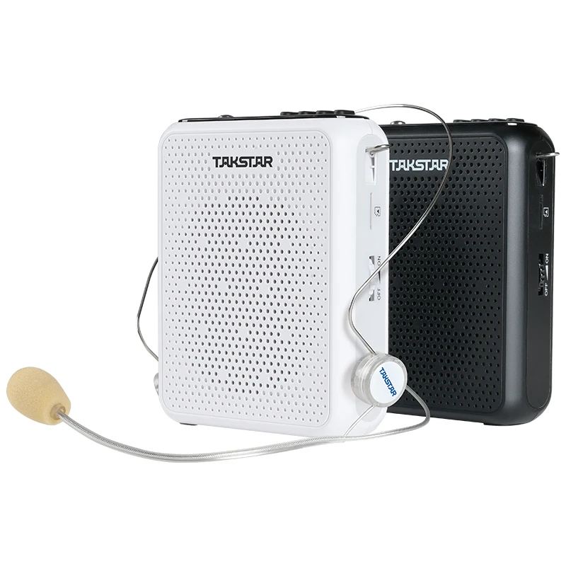 

Портативный голосовой усилитель Takstar E300 10 Вт, проводной микрофон, FM-радио, AUX, аудиозапись, Bluetooth-динамик для инструктора, учителя
