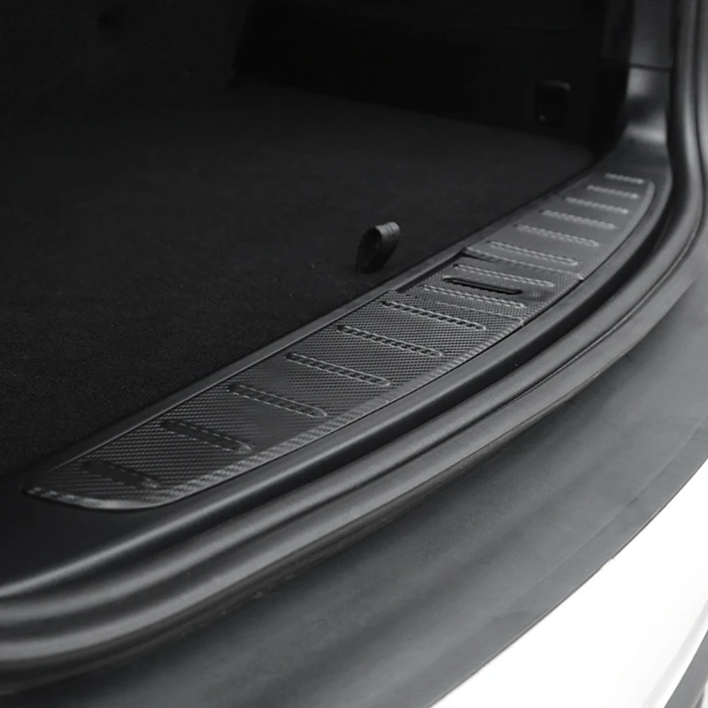 Для Tesla Model X 2022 2023 защитная крышка на порог багажника Modelx защита от царапин детали