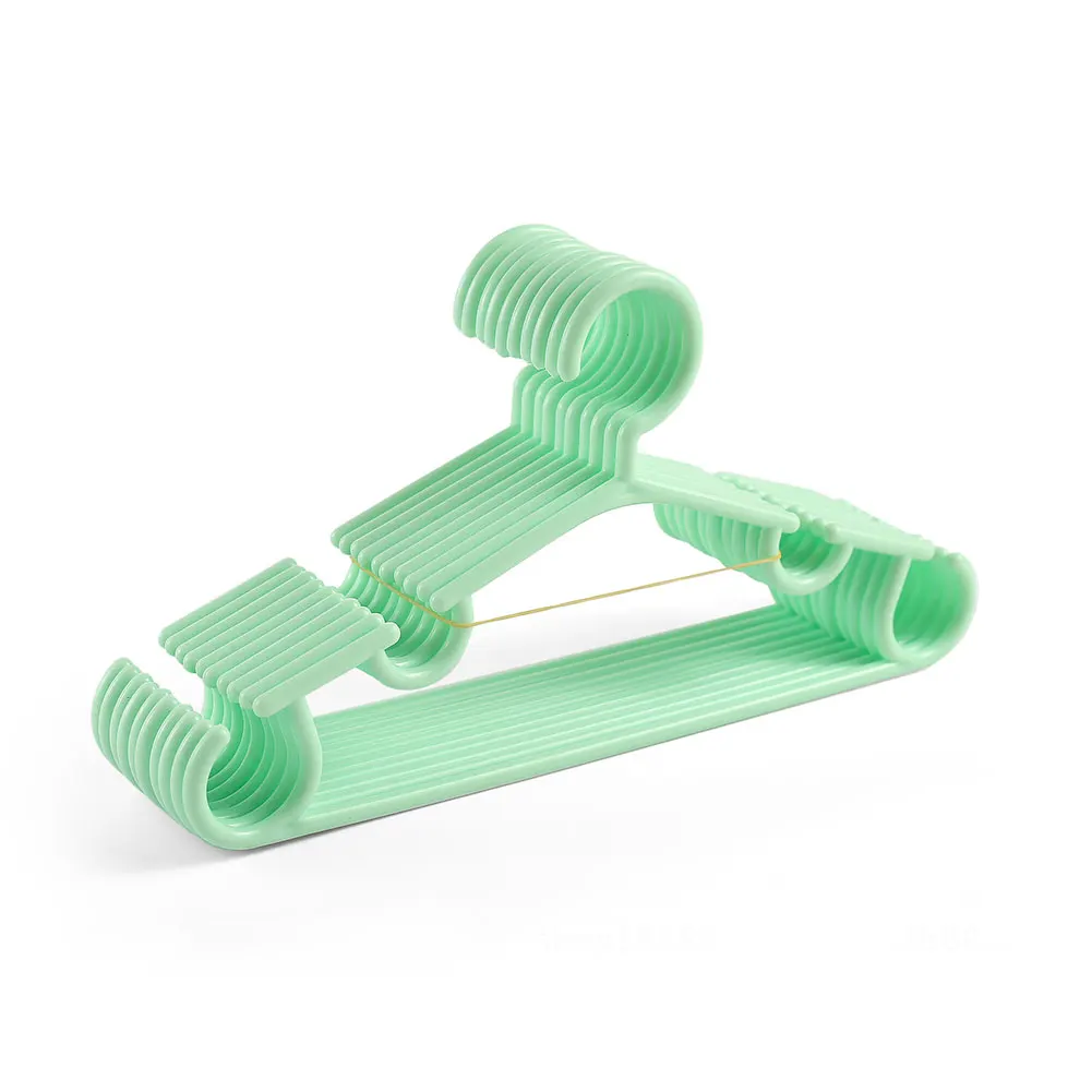 

Многофункциональная разноцветная пластиковая вешалка для детской одежды, для пальто, брюк, компактная вешалка для хранения одежды