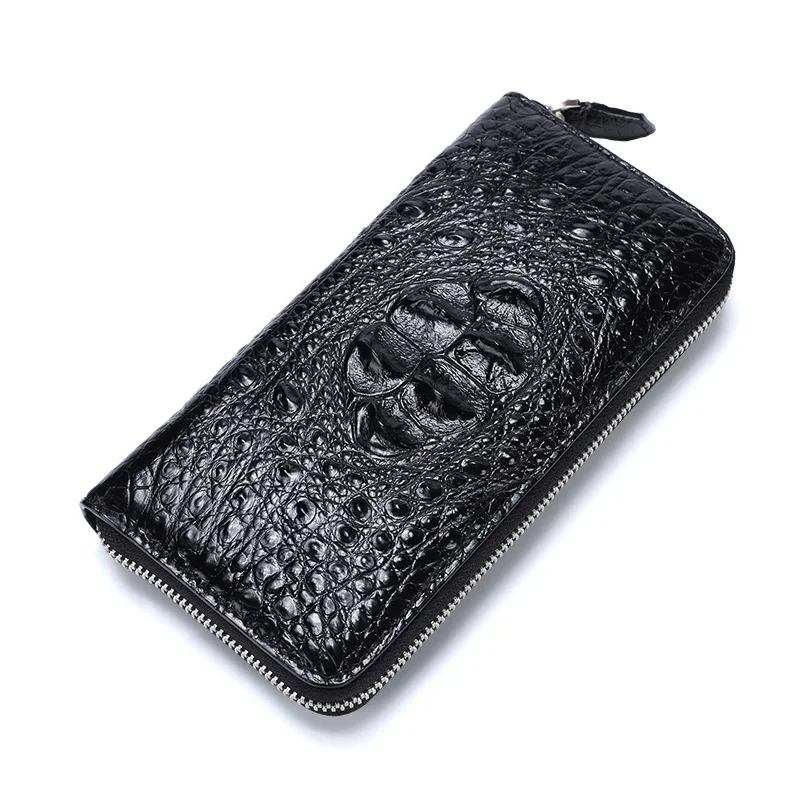 New Men's Business Wallet High Quality Fashion Multiple Card Locations Purse Genuine Leather Trend Clutch Bag Casual Handbag