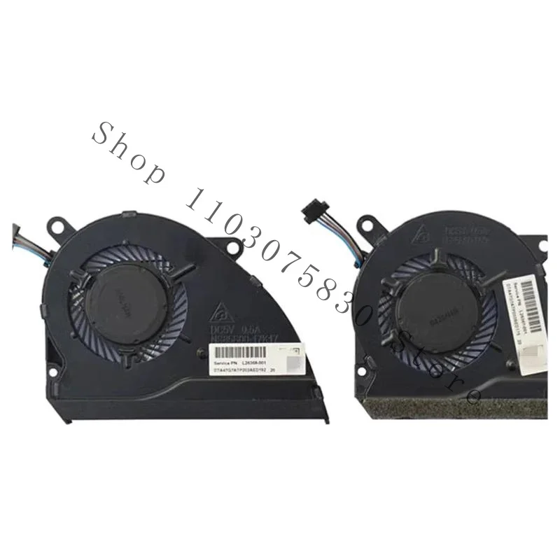 WYORESY новый охлаждающий вентилятор для процессора и графического ноутбука HP 14-ce