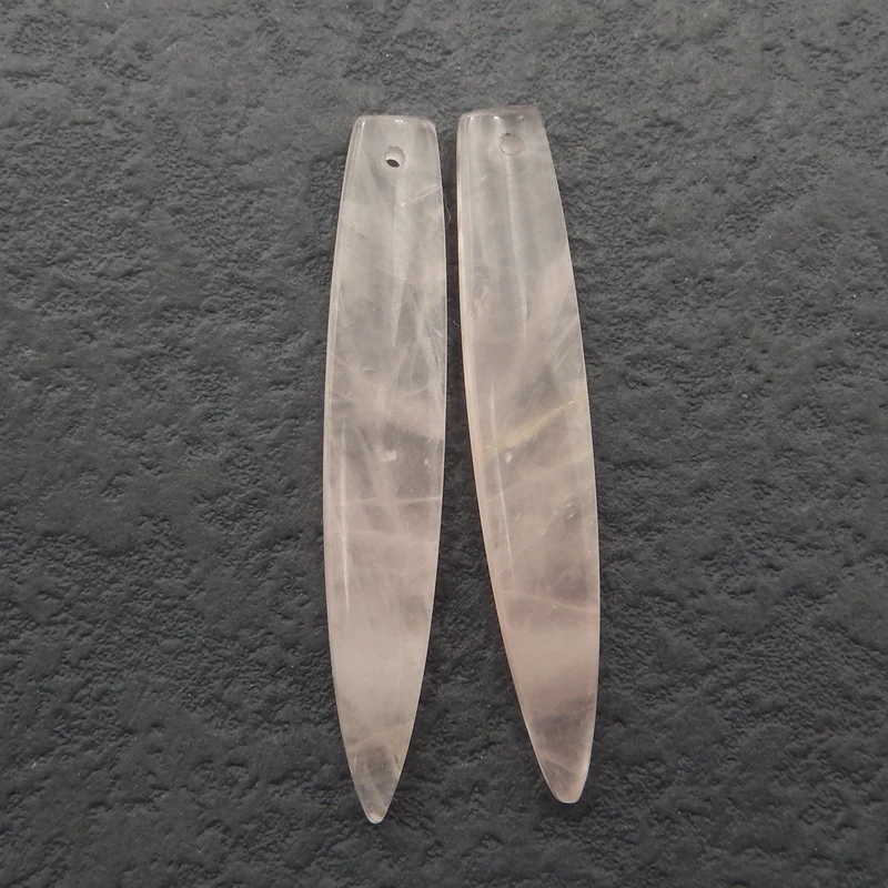 

Драгоценный камень, натуральный розовый кварц, модные женские серьги, очаровательные женские ювелирные изделия, Подарочный драгоценный ка...