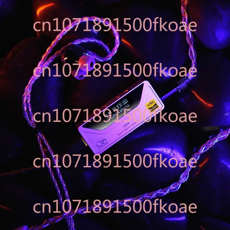 Портативный USB-ЦАП Shanling UA4 MQA устройство высокого разрешения аудио Es9069q 2 * Rt6863 чипы