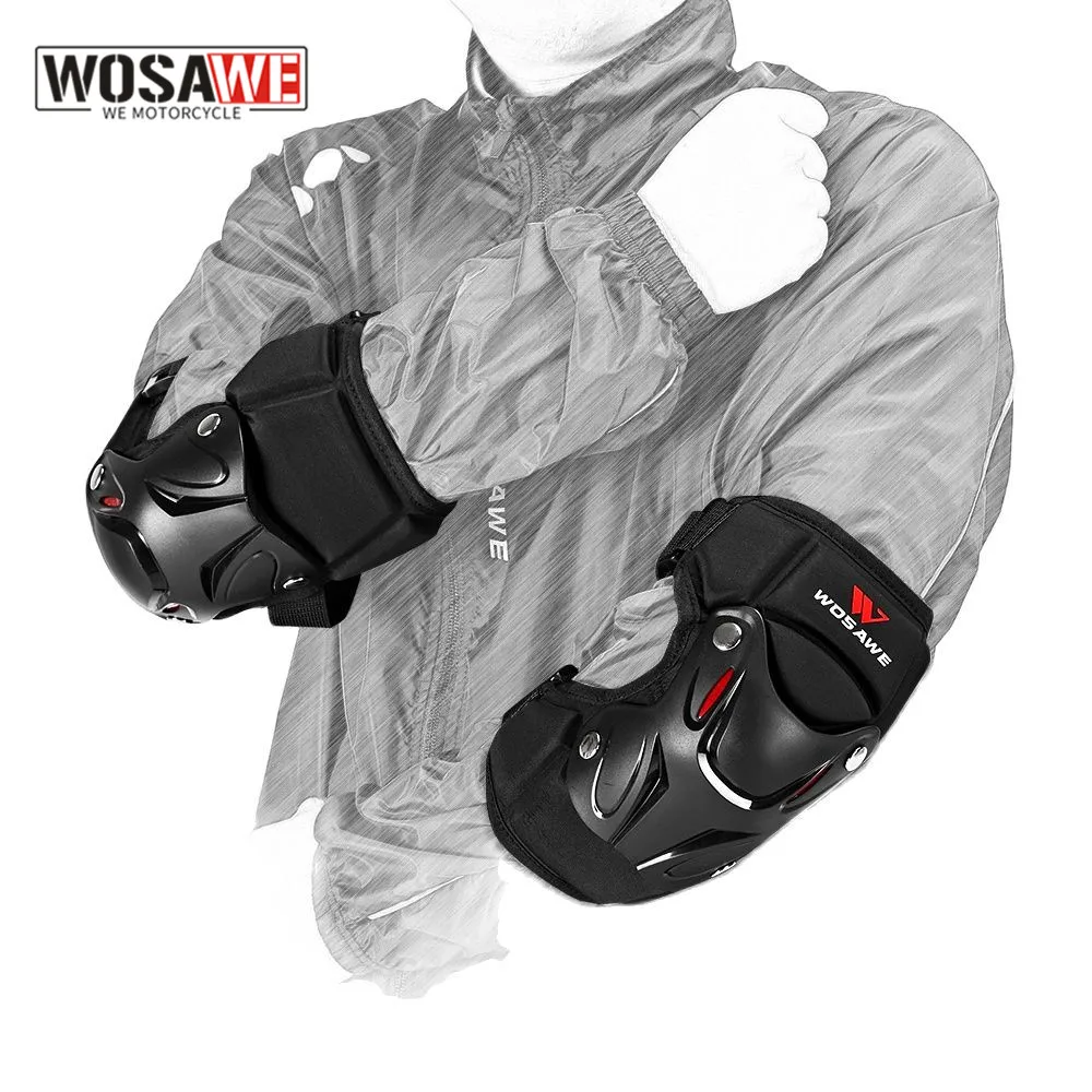 

WOSAWE Upgrade Motorcycle Elbowpads Thicken Shockproof MTB Elbow Pads Racing Motocross Elbowpad Moto Racing Protective Gear