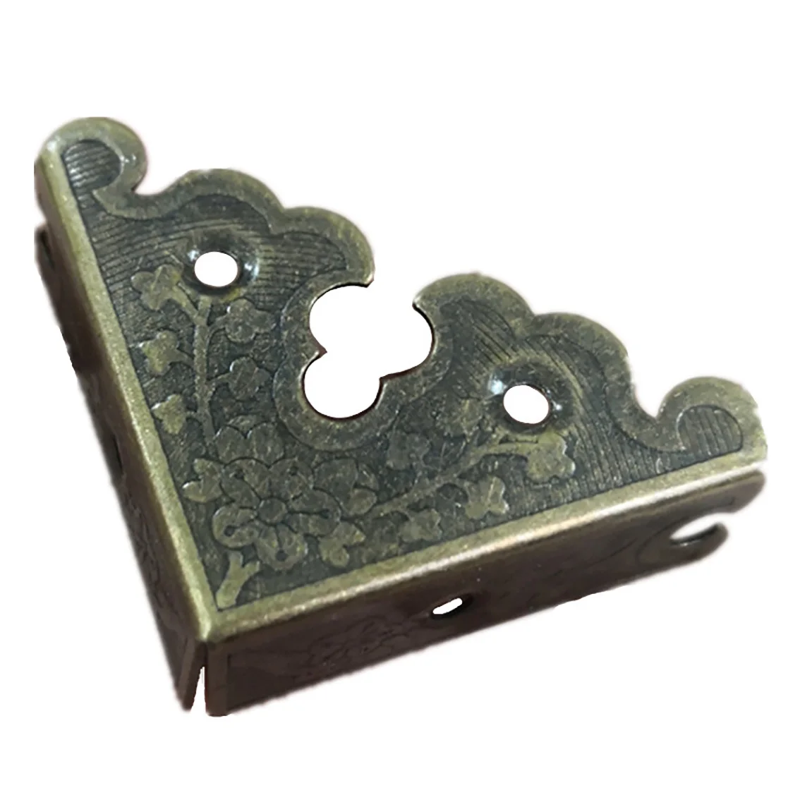

4Pcs Vintage Bronz Corner Protector 34mm DIY Album Book Wooden Box Jewelry Box Pressing Corner Anti-Collision Accessories