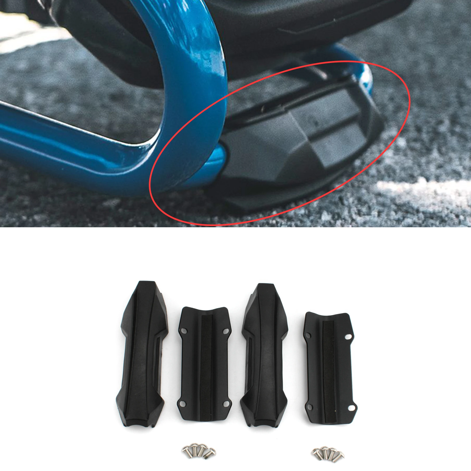 

Bumper Anti-Fall Protection Block For BMW R1200GS Adventure R1250GS F800GS F700GS F650GS Sertao General KTM TRIUMPH HONDA Africa