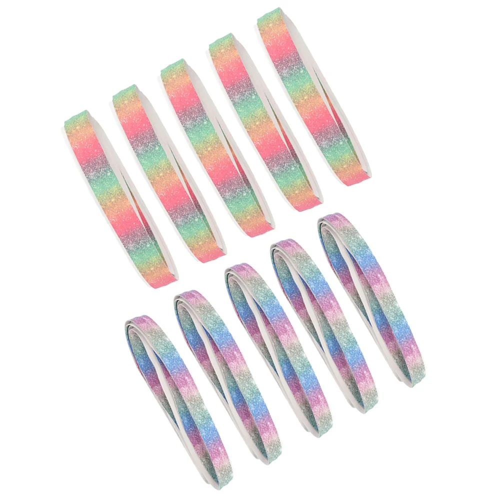 

Keel Sweat Belt Rainbow Color-Changing Hand Glue Dragon Rod Wrap Handle With Tennis Racket Non-Slip Sweat Belt 1.5m